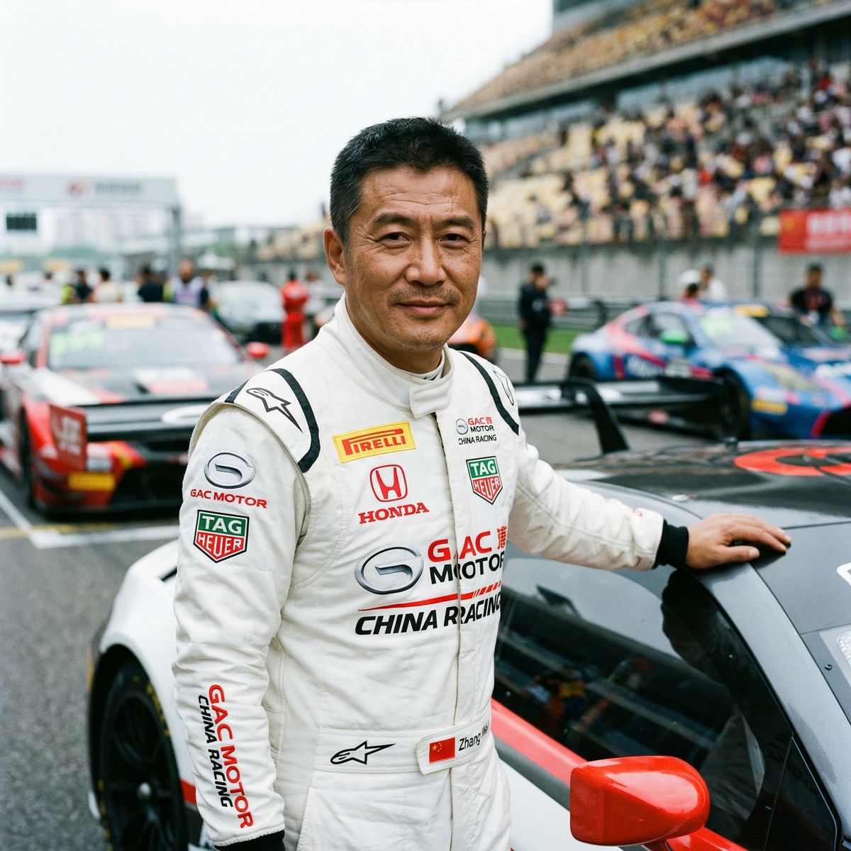 四虎赛车手张海峰